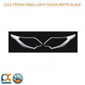 2014 TRITON HEAD LIGHT COVER MATTE BLACK